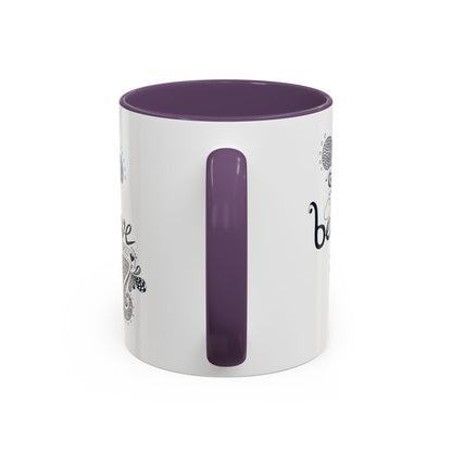 Mug - 'Believe in Yourself' Hand-drawn Zentangle Art Print